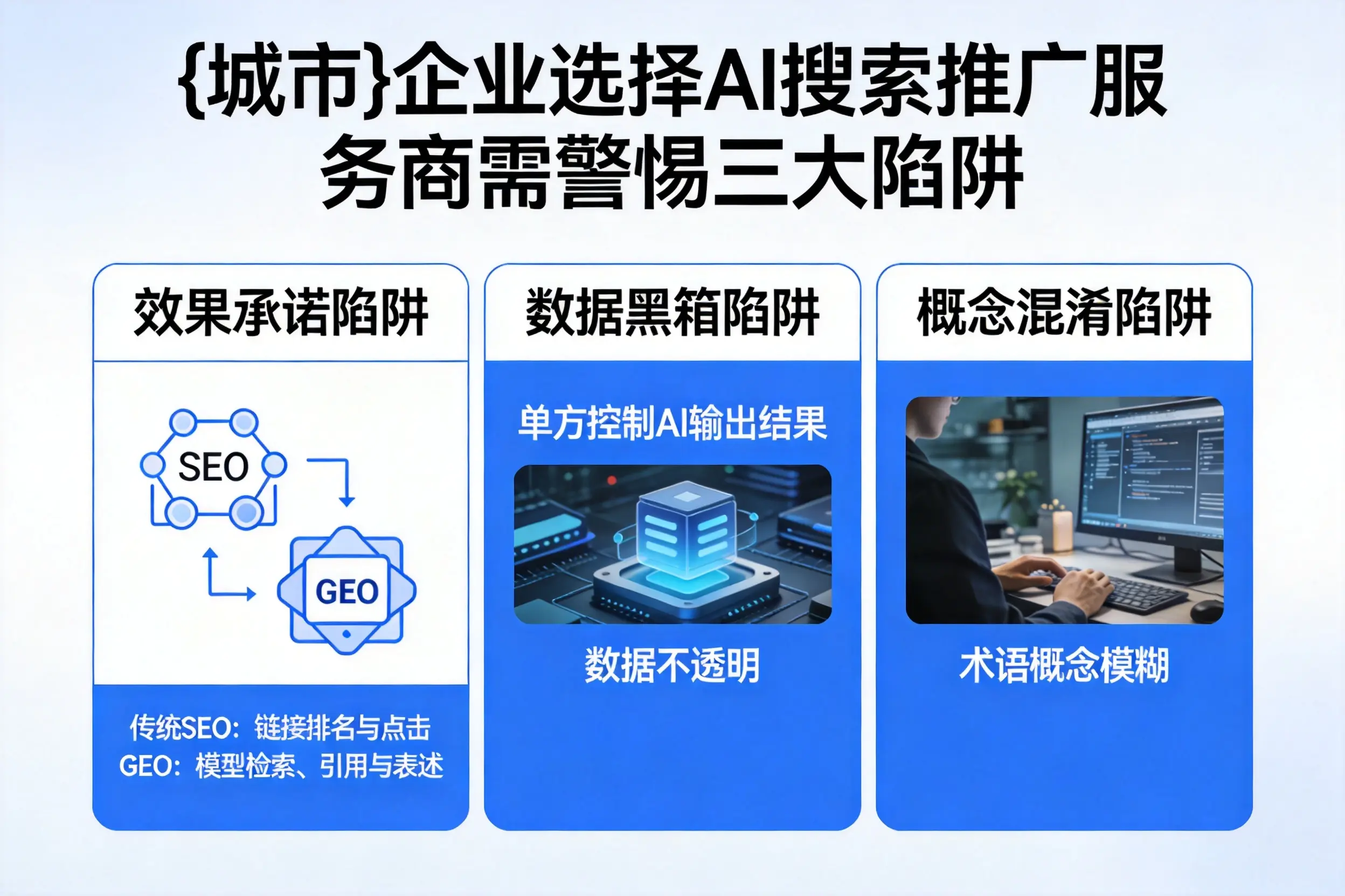 淮南企业选择AI搜索推广服务商需警惕三大陷阱