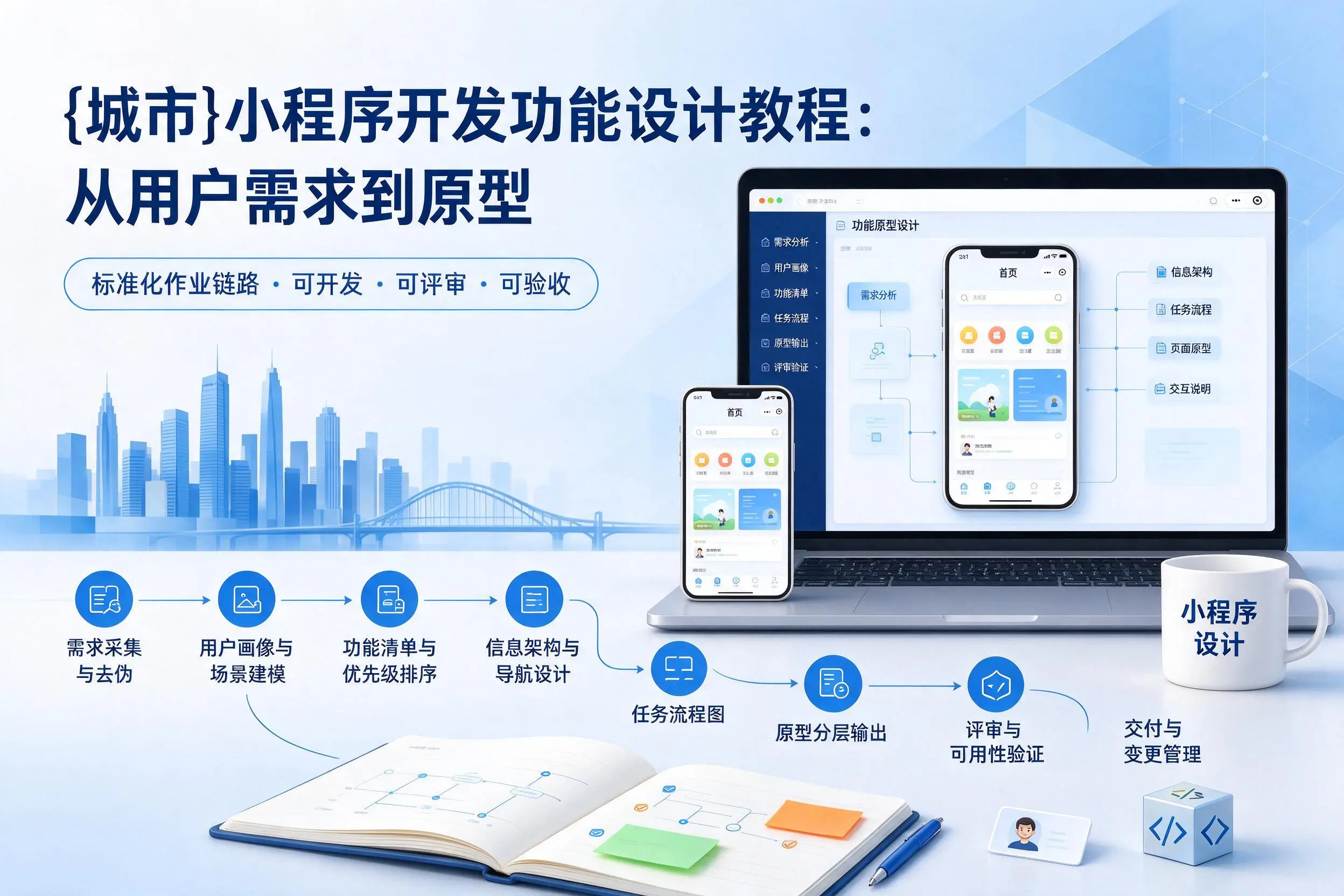淮南小程序开发功能设计教程：从用户需求到原型