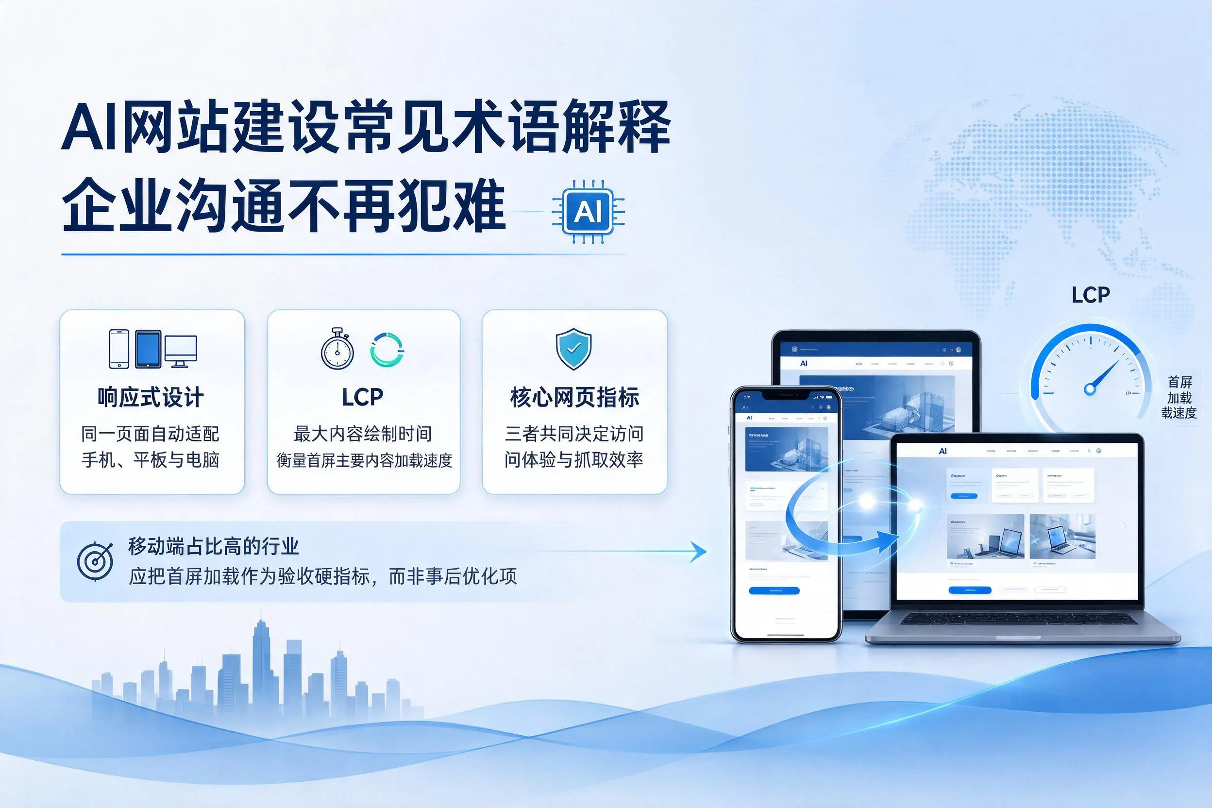 AI网站建设常见术语解释,淮南企业沟通不再犯难