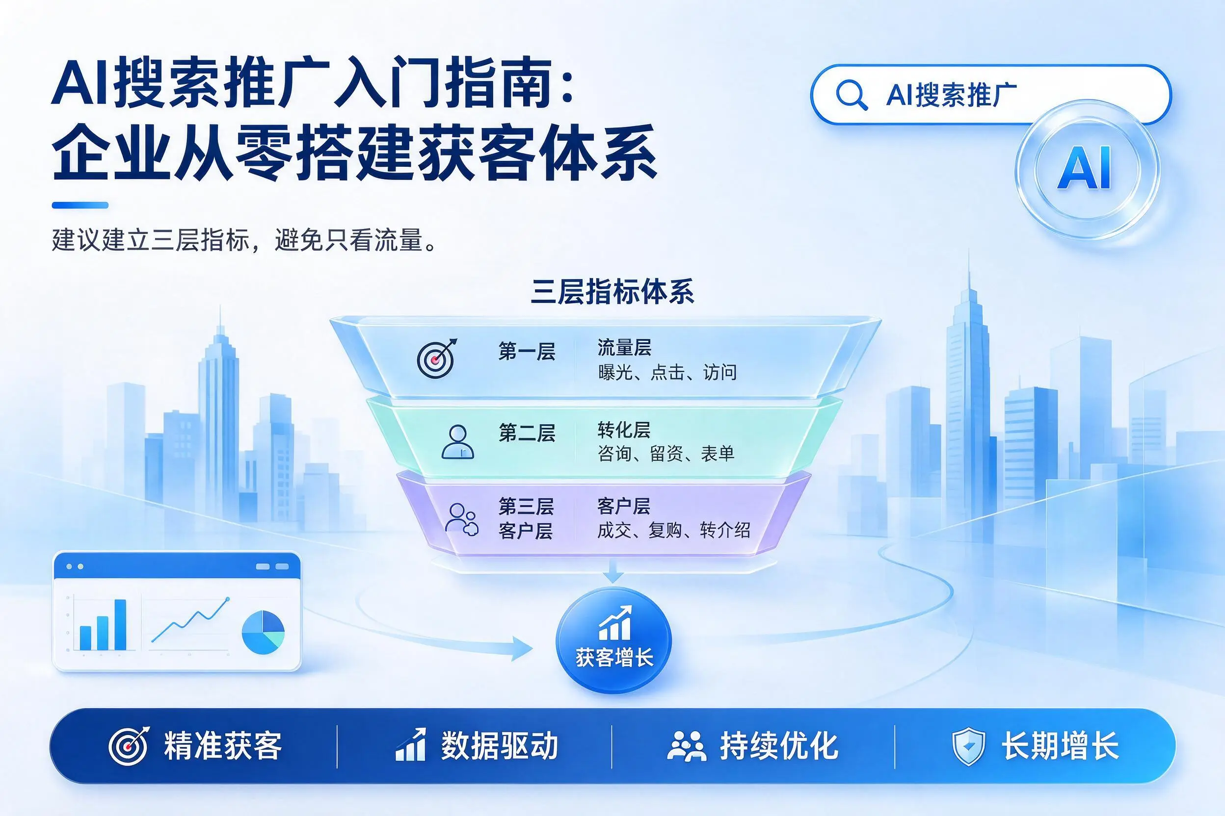 AI搜索推广入门指南：淮南企业从零搭建获客体系